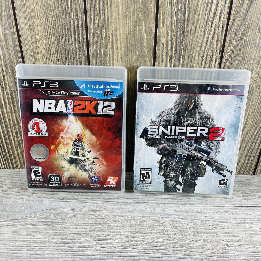 Playstation 3 (PS3) Games Lot Of 2 Games Complete Tested Working